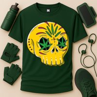 Skull Weed Cooling Performance Crew T-Shirt