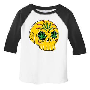 Skull Weed Toddler Fine Jersey T-Shirt