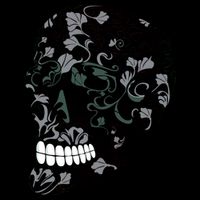 Skull With Flowers Day of the Dead Flatbill Hat