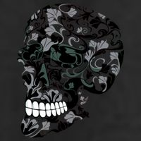 Skull With Flowers Day of the Dead Tumbler