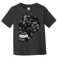 Skull With Flowers Day of the Dead Toddler T-Shirt