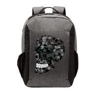 Skull With Flowers Day of the Dead Vector Backpack