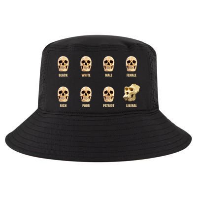 Skulls of Modern America Funny Liberal Monkey Skull Cool Comfort Performance Bucket Hat