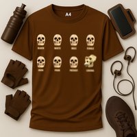 Skulls of Modern America Funny Liberal Monkey Skull Performance Shirt