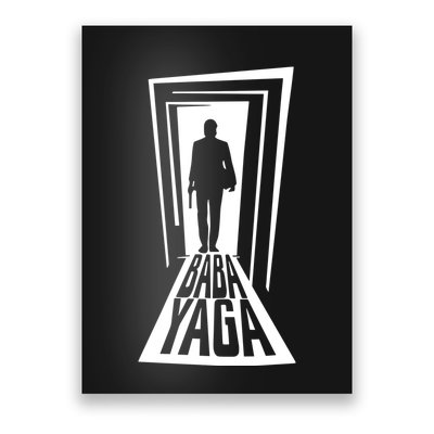Stephen King Wearing Baba Yaga Poster