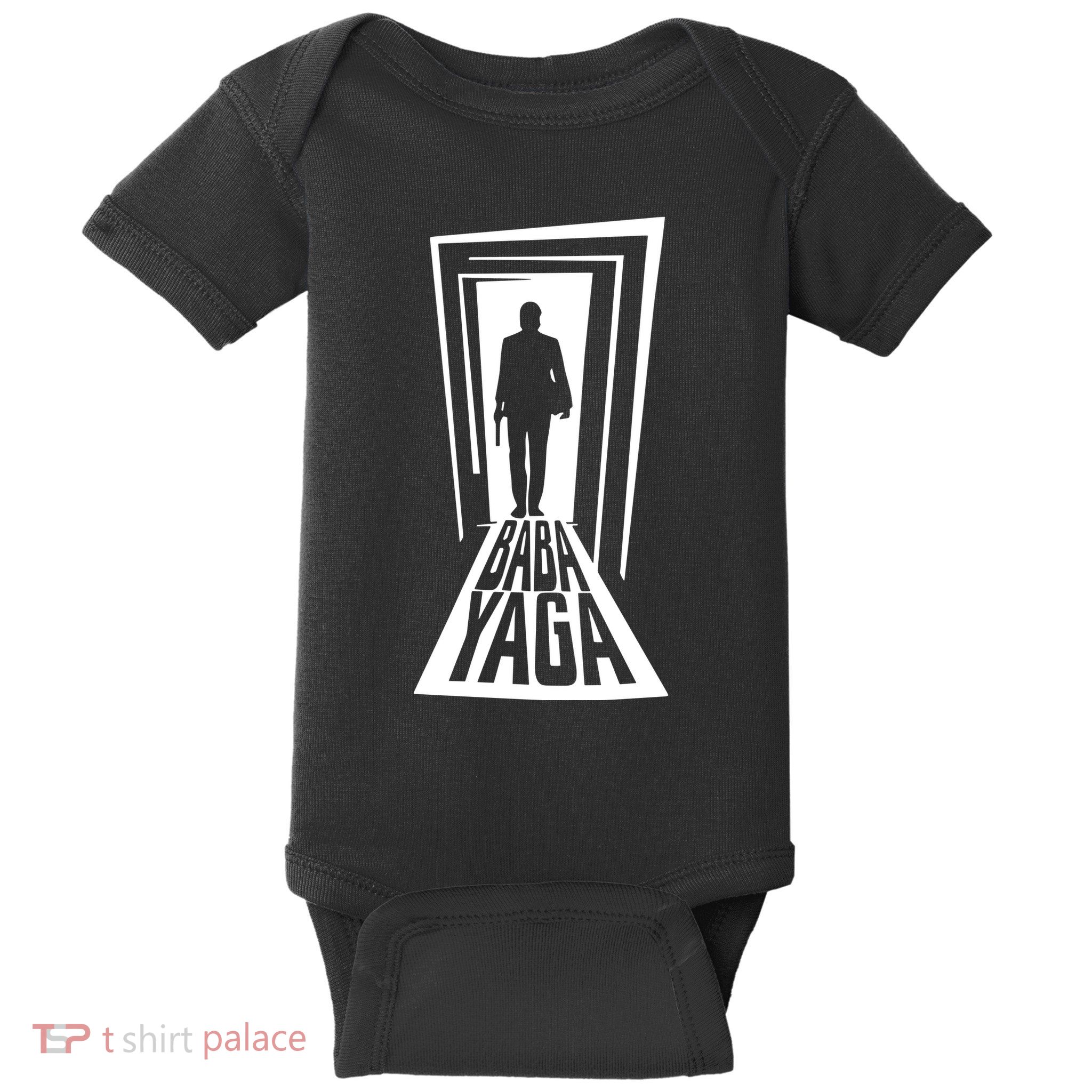 Stephen King Wearing Baba Yaga Baby Bodysuit