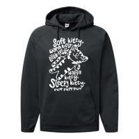 Soft Kitty Warm Kitty Little Ball Of Fur Performance Fleece Hoodie