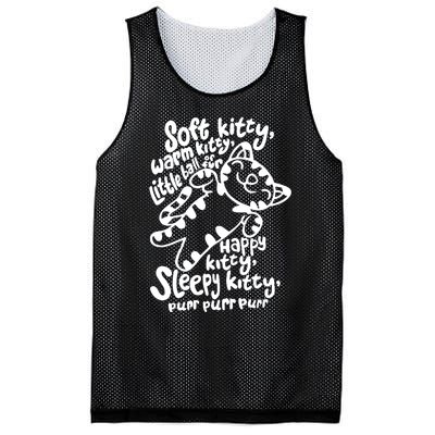 Soft Kitty Warm Kitty Little Ball Of Fur Mesh Reversible Basketball Jersey Tank