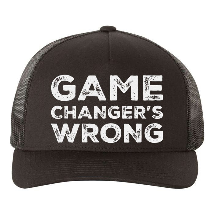 Stat KeeperS Wrong Baseball Softball Scorekeeper Fun Design Yupoong Adult 5-Panel Trucker Hat