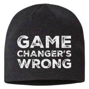 Stat KeeperS Wrong Baseball Softball Scorekeeper Fun Design Sustainable Beanie