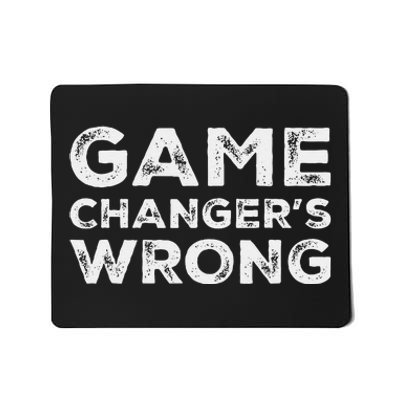 Stat KeeperS Wrong Baseball Softball Scorekeeper Fun Design Mousepad