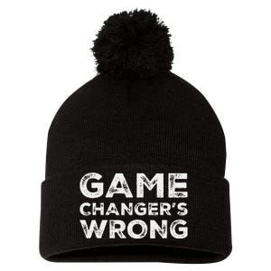 Stat KeeperS Wrong Baseball Softball Scorekeeper Fun Design Pom Pom 12in Knit Beanie