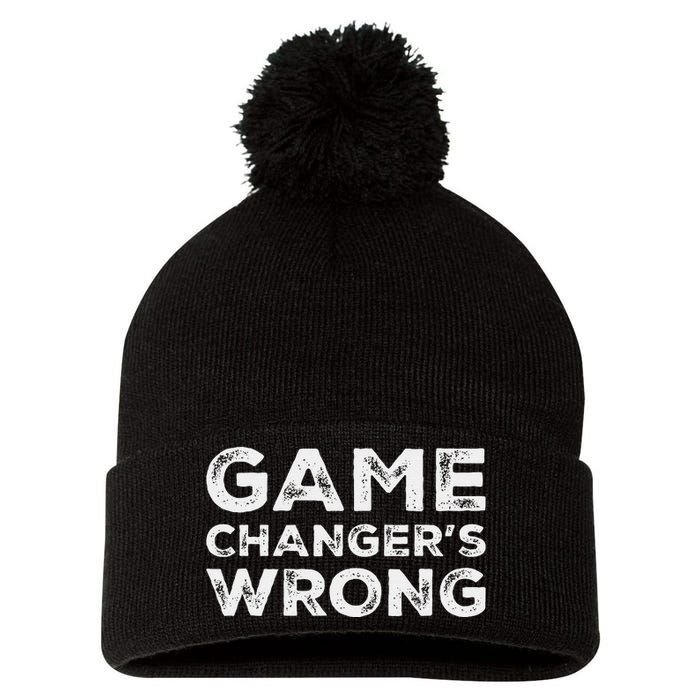 Stat KeeperS Wrong Baseball Softball Scorekeeper Fun Design Pom Pom 12in Knit Beanie