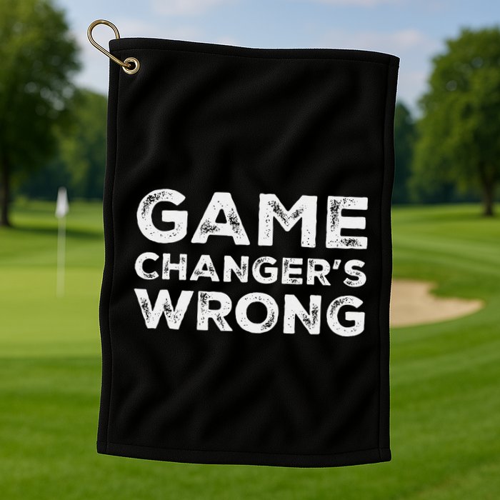 Stat KeeperS Wrong Baseball Softball Scorekeeper Fun Design Golf Towel
