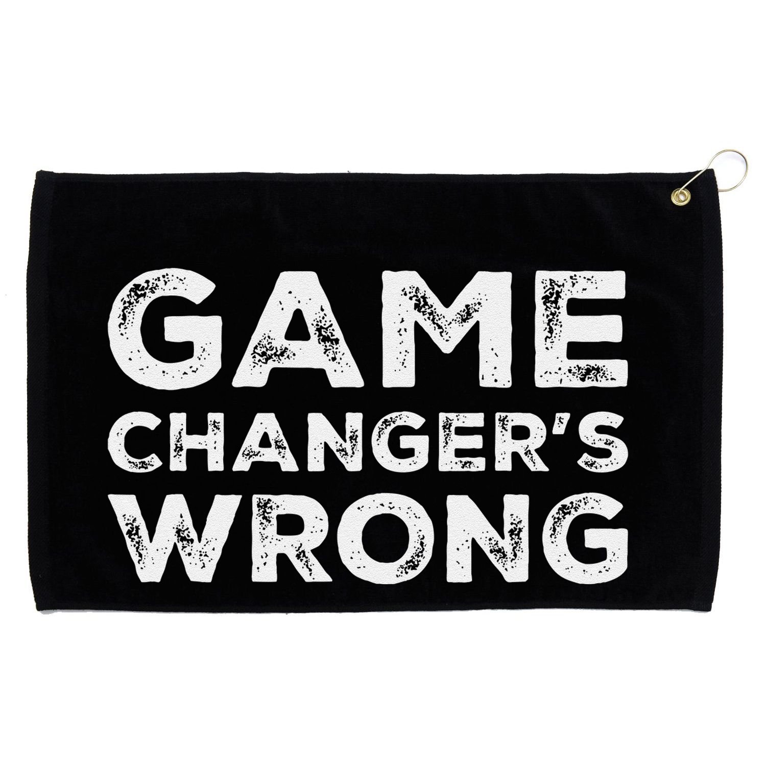 Stat KeeperS Wrong Baseball Softball Scorekeeper Fun Design Grommeted Golf Towel