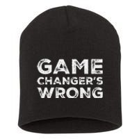 Stat KeeperS Wrong Baseball Softball Scorekeeper Fun Design Short Acrylic Beanie