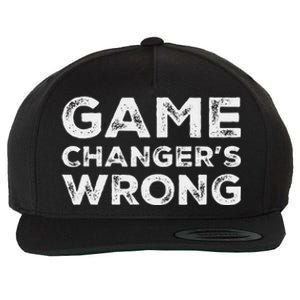 Stat KeeperS Wrong Baseball Softball Scorekeeper Fun Design Wool Snapback Cap