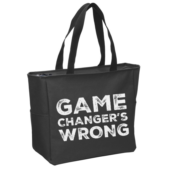 Stat KeeperS Wrong Baseball Softball Scorekeeper Fun Design Zip Tote Bag