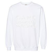 Stat KeeperS Wrong Baseball Softball Scorekeeper Fun Design Garment-Dyed Sweatshirt