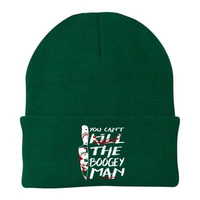 Serial Killer You Can´t Kill The Boogeyman Horror Halloween Knit Cap Winter Beanie