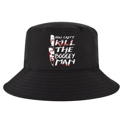 Serial Killer You Can´t Kill The Boogeyman Horror Halloween Cool Comfort Performance Bucket Hat