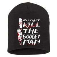 Serial Killer You Can´t Kill The Boogeyman Horror Halloween Short Acrylic Beanie