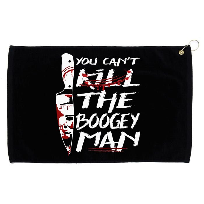 Serial Killer You Can´T Kill The Boogeyman Horror Halloween Grommeted Golf Towel