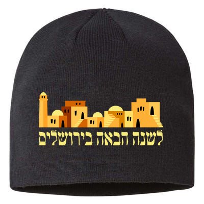 Skyline of Jerusalem Sustainable Beanie