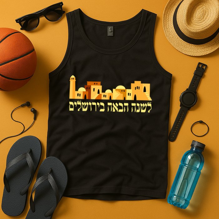 Skyline of Jerusalem Tank Top