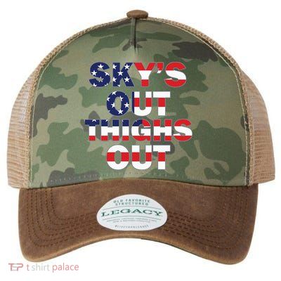 Sky's Out Thighs Out Legacy Tie Dye Trucker Hat