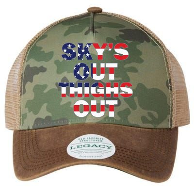 Sky's Out Thighs Out Legacy Tie Dye Trucker Hat