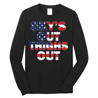 Sky's Out Thighs Out Long Sleeve Shirt