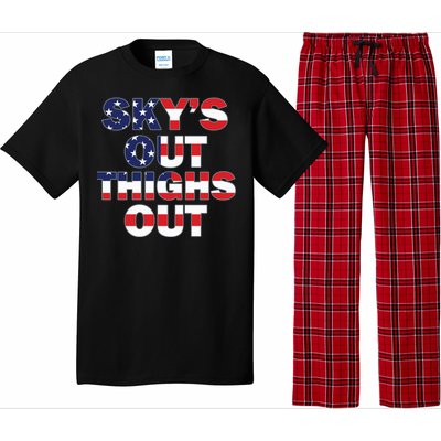 Sky's Out Thighs Out Pajama Set