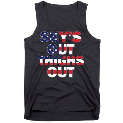 Sky's Out Thighs Out Tank Top