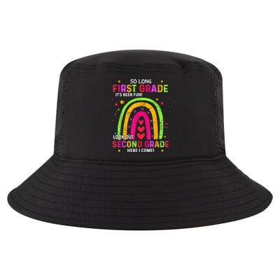 So Long 1st Grade Look Out 2nd Grade Funny Graduation Gifts Cool Comfort Performance Bucket Hat