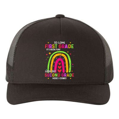 So Long 1st Grade Look Out 2nd Grade Funny Graduation Gifts Yupoong Adult 5-Panel Trucker Hat