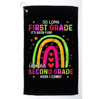 So Long 1st Grade Look Out 2nd Grade Funny Graduation Gifts Golf Towel