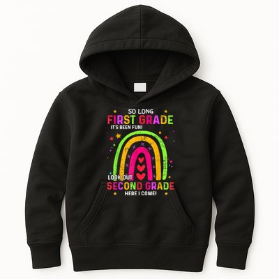 So Long 1st Grade Look Out 2nd Grade Funny Graduation Gifts Kids Hoodie