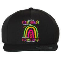 So Long 1st Grade Look Out 2nd Grade Funny Graduation Gifts Wool Snapback Cap