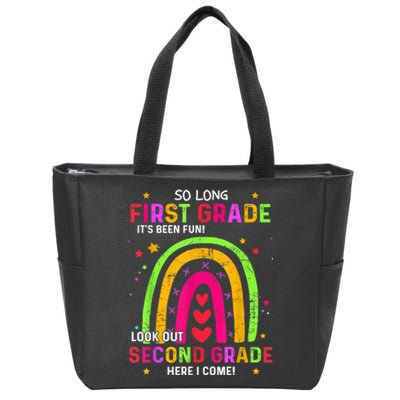 So Long 1st Grade Look Out 2nd Grade Funny Graduation Gifts Zip Tote Bag