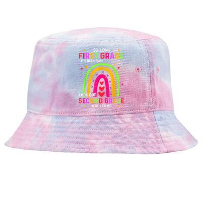 So Long 1st Grade Look Out 2nd Grade Funny Graduation Gifts Tie-Dyed Bucket Hat