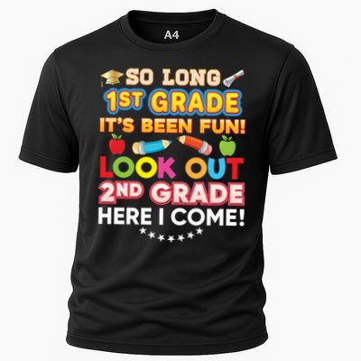 So Long 1st Grade 2nd Here I Come Last Day Look Out It's Fun Cute Gift Performance Shirt