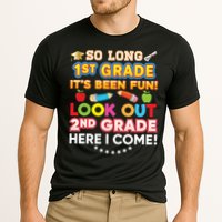 So Long 1st Grade 2nd Here I Come Last Day Look Out It's Fun Cute Gift Cooling Performance Crew T-Shirt