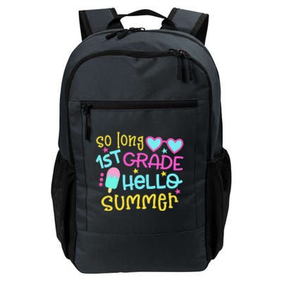 So Long 1st Grade Hello Summer Graduation Last Day Of School Daily Commute Backpack