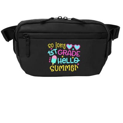 So Long 1st Grade Hello Summer Graduation Last Day Of School Crossbody Pack