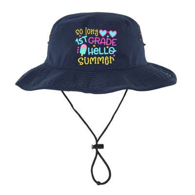 So Long 1st Grade Hello Summer Graduation Last Day Of School Legacy Cool Fit Booney Bucket Hat