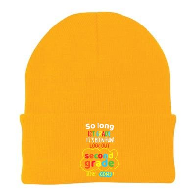 So Long 1st Grade 2nd Here I Come Last Day Look Out Its Fun Knit Cap Winter Beanie