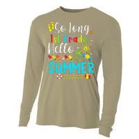 So Long 1st Grade Hello Summer Teacher Student School Cooling Performance Long Sleeve Crew