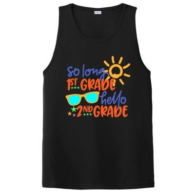 SO LONG 1st GRADE HELLO 2nd GRADE Teacher Student School PosiCharge Competitor Tank