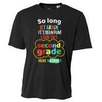 So Long 1st Grade 2nd Here I Come Last Day Look Out Its Fun Cooling Performance Crew T-Shirt